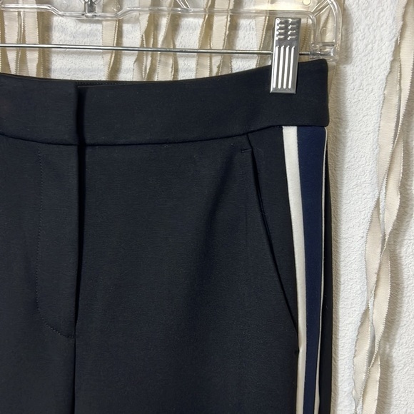SOLD Boden Tuxedo Stripe Ankle Zip Trousers Size 4Tall - Picture 5 of 11